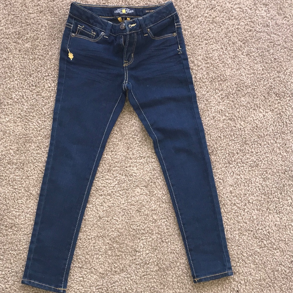 A selection of girls jeans
